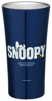 Skater Stainless Steel Tumbler 400ml Snoopy Logo Peanuts STB4N