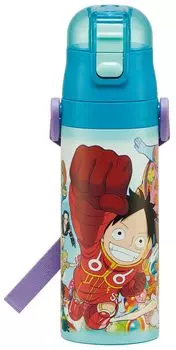 Skater Stainless Steel Water Bottle Direct Drinking 470ml Child Friendly Lightweight One Piece 24 Cool Water Bottle Sports Bottle Kids Children Water