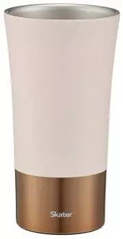 Skater STB3N-A Stainless Steel Tumbler, Hot and Cold Retention, 10.1 fl oz (300 ml), Pale Tone, Lilac
