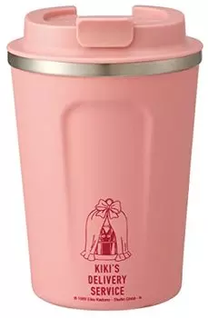 Skater STBC3F-A Coffee Tumbler, 11.8 fl oz (350 ml), Thermal, Cold Insulation, Stainless Steel Tumbler, Mug, Kiki s Delivery Service, Bird Cage, Studi