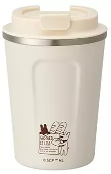 Skater STBC3F-A Vacuum Stainless Steel Thermal Insulated Coffee Tumbler S 11.8 fl oz (350 ml) Lisa and Gaspard