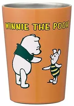 Skater STCV2-A Удержание горячего и холодного кофе, стакан для кофемашины, нержавеющая сталь, 13,5 жидких унций (400 мл), М, Дисней Винни Пух