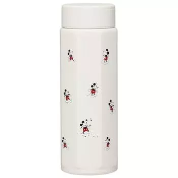 Skater STO5-A Disney Mickey Mouse Stainless Steel Mug Bottle, 16.9 fl oz (500 ml), Easy to Hold, Octagonal Shape, Hot and Cold