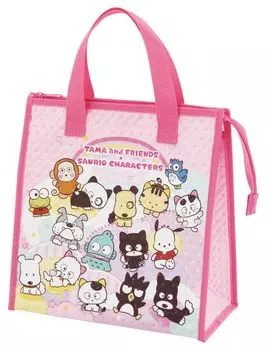 Skater Сумка для ланча Сумка-холодильник Tama x Sanrio All Stars Нетканый материал FBC1-A