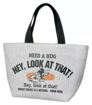 Skater Сумка для обеда S Mickey Tote Сумка-тоут Сумка из трикотажной ткани Mickey Mouse Disney KNB1