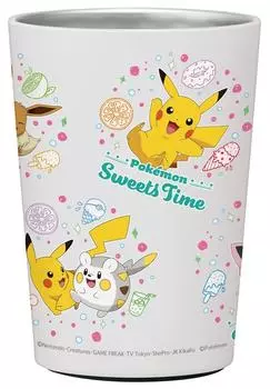 Skater термоизолированный стакан для кофе из нержавеющей стали для магазинов шаговой доступности 400 мл M Pokemon с вакуумной изоляцией STCV2-A