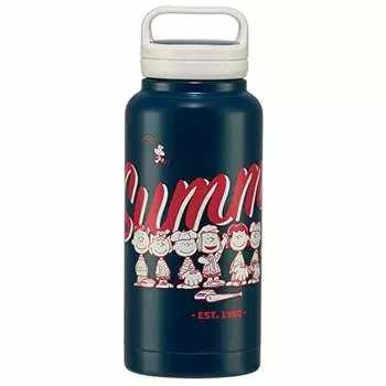 Skater Thermal/Cold Stainless Steel Mug Bottle 1000ml with Screw Handle Snoopy STSC10-A