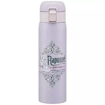 Skater Thermal/Cold Stainless Steel Mug Bottle 480ml One Touch Open Disney Rapunzel STOT5-A
