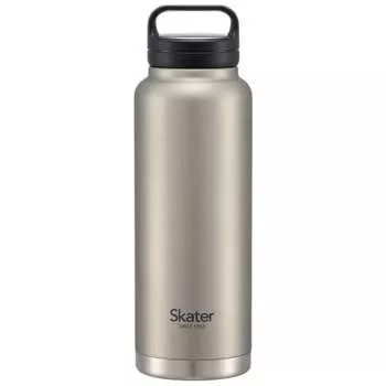Skater Thermal/Cold Stainless Steel Mug Bottle 1200ml Silver with Screw Handle STSC12-A