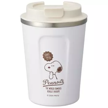 Skater Thermal Insulated Coffee Stainless Steel Tumbler S 350ml with Lid Vacuum Insulated Structure Snoopy SNOOPY24 Peanut STBC3F