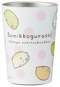 Skater Thermal Insulated Convenience Store Coffee Stainless Steel Tumbler 400ml M Sumikkogurashi Vacuum Insulated STCV2-A