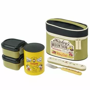 Skater Thermal Lunch Box Lunch Jar Mickey Mouse Outdoor Disney 560ml KCLJC6