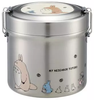 Skater Vacuum нержавеющая сталь чаша типа Bento Box DX 640 мл Ультралегкий антибактериальный Мой сосед Тоторо Март Студия Ghibli Термо/холод STLB2DXAG-A