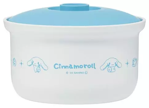 Skater Вакуумный контейнер для хранения риса Ohitsu на 3 чашки с насосом, произведенный в Японии Sanrio Cinnamoroll BOH3-A