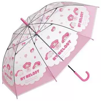 skater vinyl umbrella long umbrella 60cm my melody funyumaru sanrio ubv1n-a