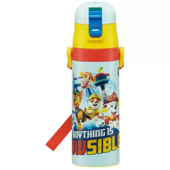 Skater Water Bottle 470ml Paw Patrol 23 Children s Stainless Steel Sports Bottle SDC4-A