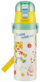 Skater Water Bottle 470ml Shimajiro 23 Stainless Steel Sports Bottle Children s SDC4-A
