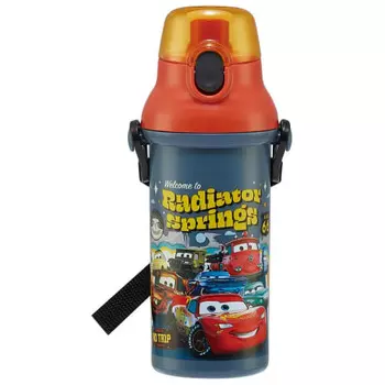 Skater Water Bottle Disney Cars 24 480ml Children s Antibacterial Plastic Child Friendly Lightweight Made in Japan PSB5SANAG-A