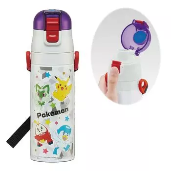 Skater Water Bottle Pokemon 23 New 470ml Stainless Steel Sports Bottle Children s SDC4-A
