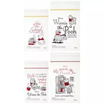 skater zipper bag with zipper small bag winnie the pooh disney 20 pieces s10 pieces m10 pieces cpf2s-a