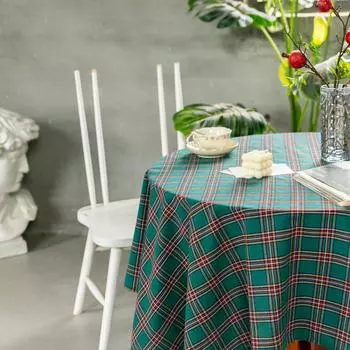 Скатерть 1 шт. Рождественское украшение для стола, полотенце для вечеринки 140X200 см 140X200cm