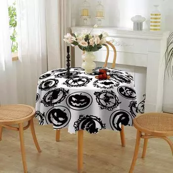 Скатерть 2шт рождественское украшение водонепроницаемая и маслостойкая обеденная скатерть полиэстер украшение