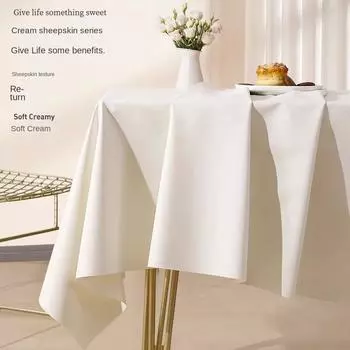 Скатерть из ПУ, не моющаяся, маслостойкая, водонепроницаемая, противоскользящая скатерть для журнального столика, скатерть для обеденного стола, круглый стол против ожогов 40*60cm