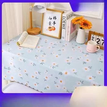 Скатерть из ПВХ, водонепроницаемая, маслостойкая, не стирать, стол, скатерть, коврик для журнального столика, прямоугольный 120x120cm