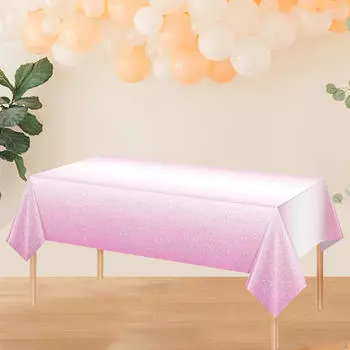 Скатерть Ombre DIY прямоугольная скатерть для кухни, столовой, кемпинга, розовая розовый