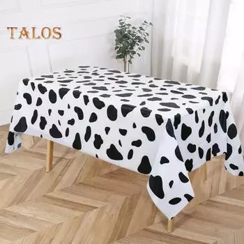 Скатерть протираемая, многофункциональная, 14 стилей, прочная скатерть с принтом «С Днем Рождения» для столовой