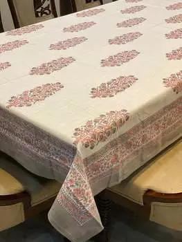 Скатерть с принтом, 4-местная (60*60 дюймов)