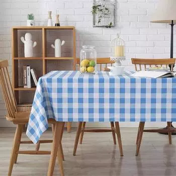 Скатерть с принтом в клетку, квадратная, контрастного цвета, водонепроницаемая, простая в уходе, защита стола, банкеты, вечеринки, украшение, скатерть для закусочной, отеля, ресторана, пикника L вино красного