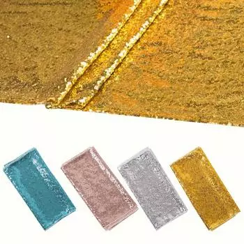 Скатерть с вышивкой блестками, свадебное украшение для отеля, скатерть, рождественские украшения для дня рождения S