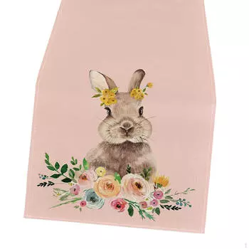 -Скатерть, украшение стола, милая столешница для вечеринки, фермерский дом, сезонная весна, красивая Pink