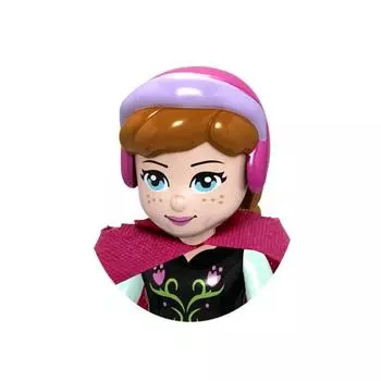 Сказки Принцесса Девочка Красавица Чудовище Золушка Анна Оливия Холодное сердце Модель Персонаж Строительные блоки Детские игрушки Подарки