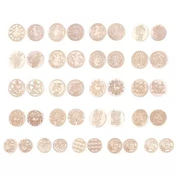 Сказочная сургучная печатная головка, винтажная ремесленная печать, замена для приглашений TH29