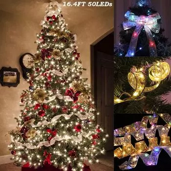 Сказочные огни ленты СИД водоустойчивые Золотая строка медной проволоки работая от батареи Multicolor 2M/6.5FT 20LEDs серебряный