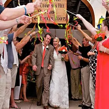 Сказочные палочки. Отличные экологически чистые 8 стилей. Палочки с пожеланиями. Красочные длинные ленты. Сказочные палочки с колокольчиками. Палочки-стримеры. Подарок на день рождения. A