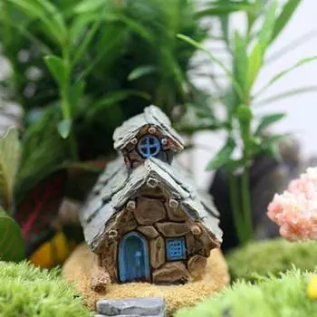 Сказочный сад миниатюрный каменный дом случайный стиль ремесло микро ландшафтное украшение