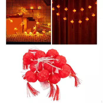 Сказочный светлый китайский годичный струнный фонарь для декоративной гостиной 3m