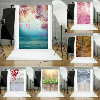 Сказочный виниловый настенный пол для фотостудии, реквизит, фон, 3x5 футов One Size