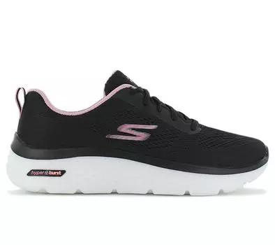 Skechers GO WALK Hyper Burst - Space Insight - Женская обувь черная 124578-BKPK ORIGINAL