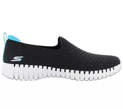 Skechers GO WALK Smart - Sunday Brunch - Женские слипоны черные 124315-BKTQ ORIGINAL EU 36 UK 3 чёрный