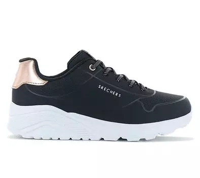Skechers Uno Lite - Metallic Fashion - Женские кроссовки черные 310384L-BLK ORIGINAL EU 36 UK 3 чёрный