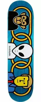 Скейтбордная доска ALIEN WORKSHOP MISSING LINK BLUE x Скейтборд (8.0 31.75) синий