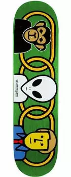 Скейтбордная доска ALIEN WORKSHOP MISSING LINK GREEN x Скейтборд (8.0 31.75)