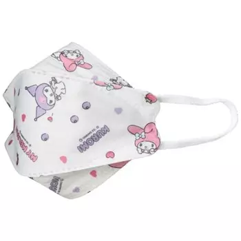 Скейтер 3D 3D нетканая маска для детей My Melody Kuromi Sanrio 5 шт MSKSH3-A