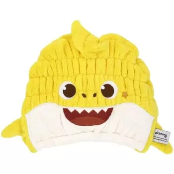 Скейтер впитывающий воду быстросохнущий полотенце шапочка в виде животного детская акула высота 23 x ширина 17 см toc11-a