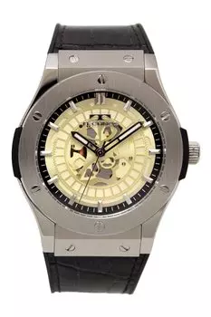 Skeleton Watch T6B55SC Black [Technos] Men s