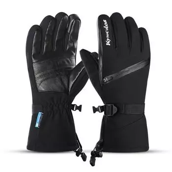 Ski Gloves Touch Screen Snowboard Gloves Snowmobile Motorcycle Riding Winter Gloves Windproof Unisex Skiing Gloves L